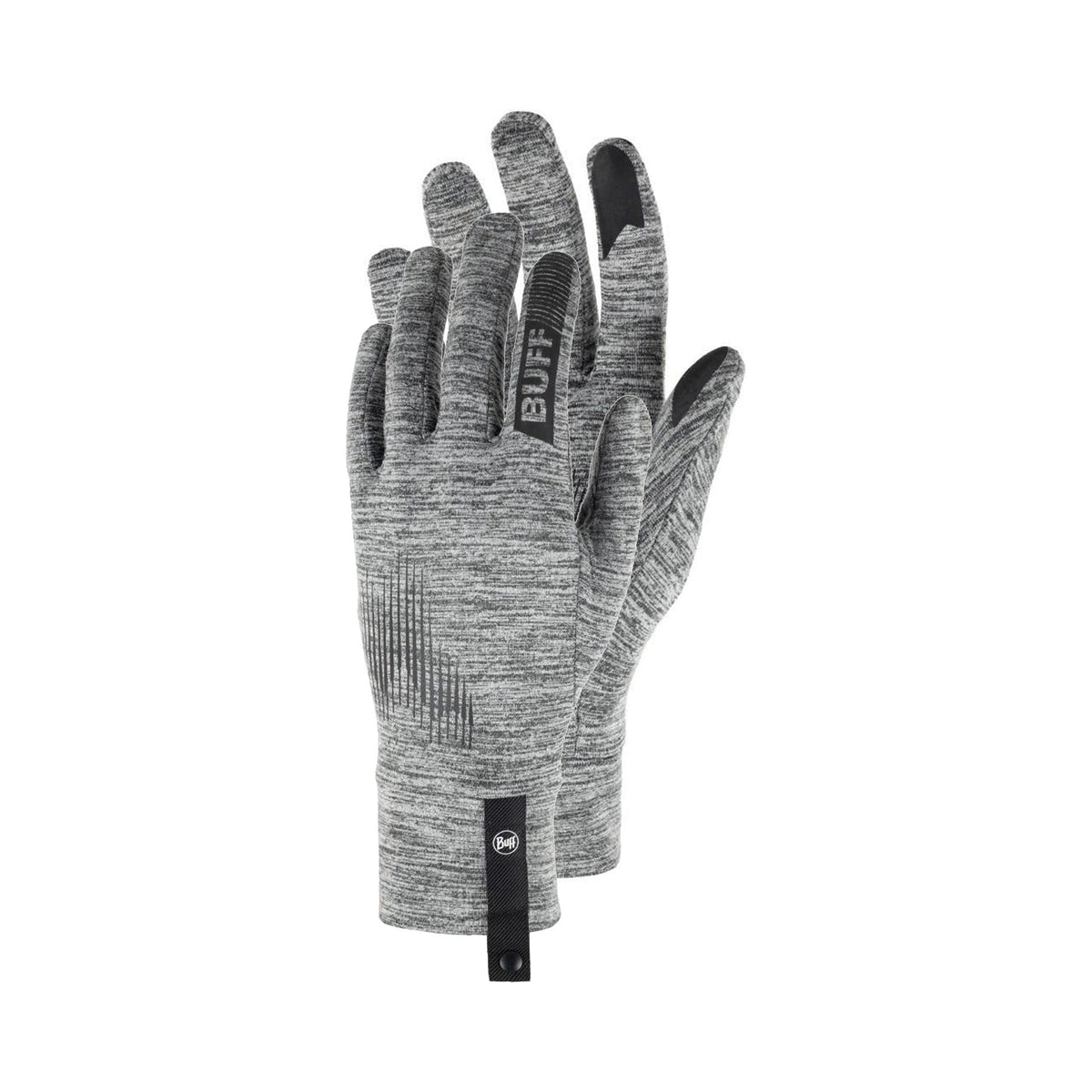 Buff DryFlx  Běžecké rukavice Unisex - šedá