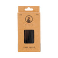 QP shoe laces 140cm Tkaničky do bot - černá