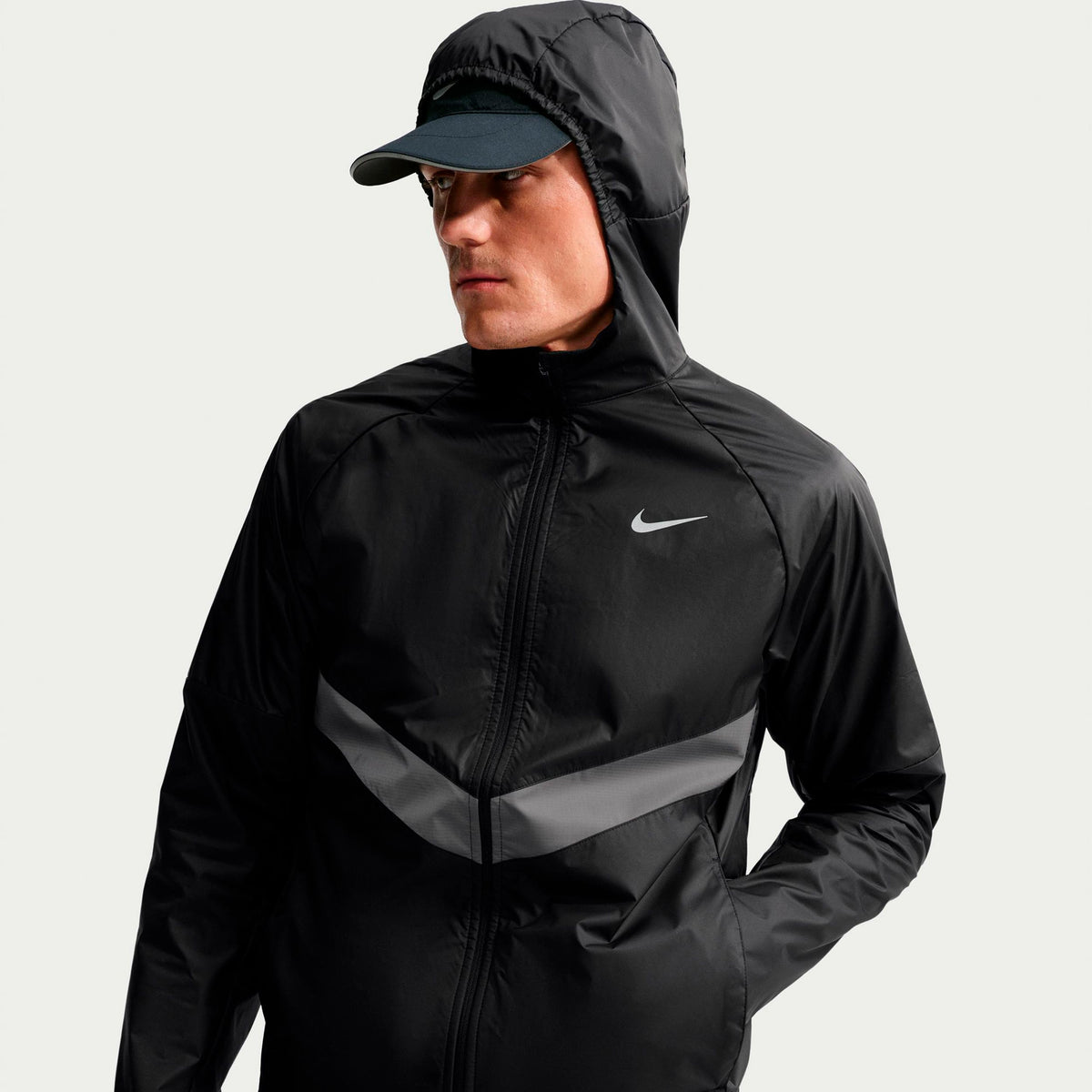 Nike Miler Therma-Fit  Běžecká bunda Muži - černá, černá