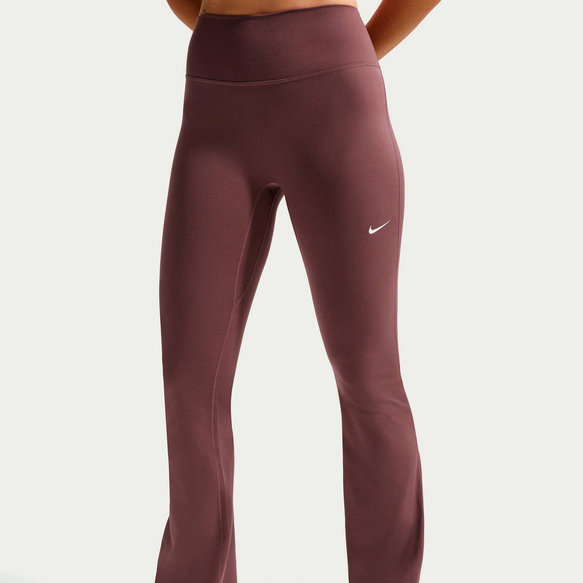 Nike One High Waist Flare Tight Těsné Dámy - vijolična