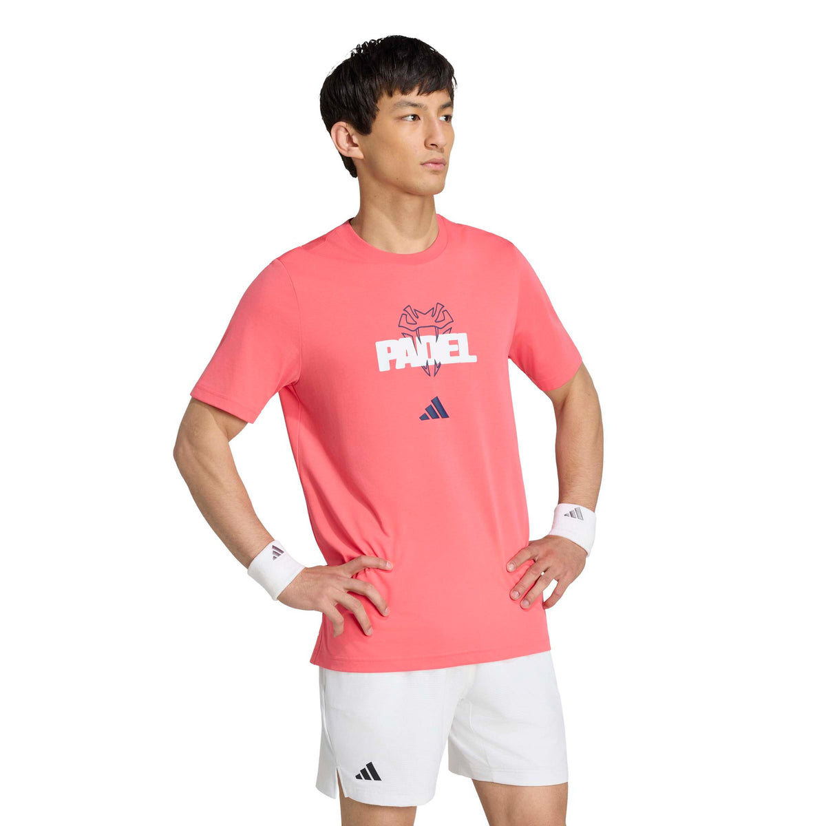 adidas G Tričko Muži - korálová