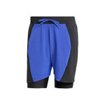 adidas Oblečenie adidas Short & Tight 6in Šortky Muži-Modrá,Černá