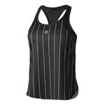 Tennis-Point Oblečenie Tennis-Point Stripes Sportovní Tílko Special Edition Dámy-Černá,Bílá