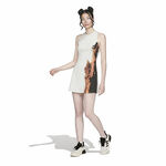 adidas Oblečenie adidas Y-3 Wow Šaty Dámy-Krémová,Vícebarevné