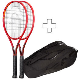 2x Graphene 360+ Prestige Mid plus Schlägertasche