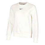 Nike Oblečenie Nike Phoenix Fleece Crew Mikina D&aacute;my - b&iacute;l&aacute;, čern&aacute;