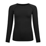 Odlo Oblečenie Odlo BL Top Crew Neck Performance Light Eco S Dlouhým Rukávem Dámy-Černá