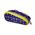 Wilson Wilson Team Minions V 3.0 Team Taška Na Raketu 6ks-Modrá,Žlutá