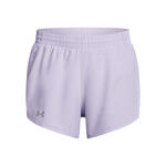 Under Armour Oblečenie Under Armour Fly By 3in Bežecké šortky Dámy - bílá, bílá