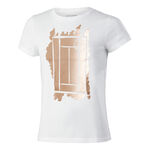 Oblečenie Tennis-Point Glitter Court T-Shirt