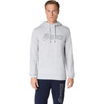 ASICS Oblečenie ASICS Logo Oth Hoody Muži-Světle Šedá
