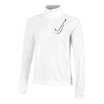 Nike Oblečenie Nike Swoosh Half-Zip Bežecké tričko Dámy - bílá, 