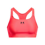 Under Armour Oblečenie Under Armour Heatgear High Sportovní Podprsenka Dámy-Korálová