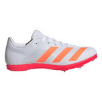 adidas Běžeck&aacute; obuv adidas Allroundstar Spikes Unisex - b&iacute;l&aacute;, červen&aacute;