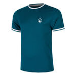 Quiet Please Oblečenie Quiet Please Create Break Ringer Tričko Muži - Petrolejová ,Bílá