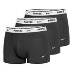 Nike Oblečenie Nike Everyday Cotton Strech Boxer Trunk Tren&yacute;rky 3ks V Baleni Muži - Čern&aacute;,B&iacute;l&aacute;