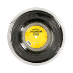 Tenisové Struny Tennis-Point Premium Spin 220m black