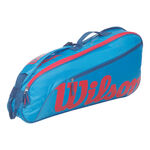 Wilson Wilson Junior Taška Na Raketu 3ks - Modrá,Oranžová