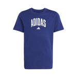 adidas Oblečenie adidas Colleg Tričko Chlapci - Tmavě Modrá