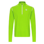 BIDI BADU Oblečenie BIDI BADU Zac Tech Half Zip S Dlouhým Rukávem Muži-Neonově Zelená,Bílá