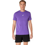 ASICS Oblečenie ASICS Road Seamless Bežecké Tričko Muži-Fialová