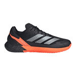 adidas Tenisov&aacute; obuv adidas Defiant Speed 2 Obuv na v&scaron;echny povrchy Muži-čern&aacute;, oranžov&aacute;