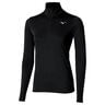 Core Impulse Half Zip Bežecké tričko Dámy-černá