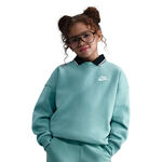 Nike Oblečenie Nike Club Fleece Oversized Crew Mikina Dívky-Šalvia