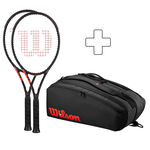 Sada raket Wilson Clash 100 Pro V3.0 Turnajová Raketa