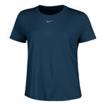 Nike Oblečenie Nike One Dri-Fit Tričko D&aacute;my - tmavě modr&aacute;, 