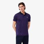 Lacoste Oblečenie Lacoste LEER Pólo Muži-fialová