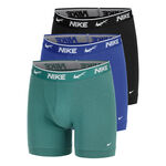 Nike Oblečenie Nike Everyday Cotton Stretch Trenýrky 3ks v baleni Muži - vícebarevné, černá