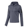 Own The Run Winter Half-Zip Bežecké Tričko Dámy-Fialová