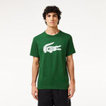 Lacoste Oblečenie Lacoste Tričko Muži-Zelená,Bílá