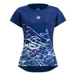 Tenisové Oblečení BIDI BADU Good Vibes Capsleeve