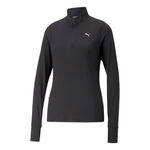 Puma Puma Run Favorite 1/4 Zip Bežecký Top Dámy-Černá
