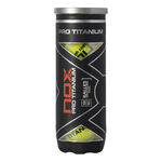 NOX Padelové míčky NOX Pro Titanium 3ks V Dóze