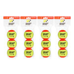 Tenisové Míče Racket Roots 4x RR Stage 2-3er Polybag