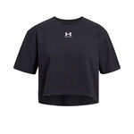 Under Armour Oblečenie Under Armour Rival Tričko Dívky - černá, 