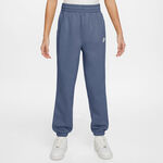 Nike Oblečenie Nike Club Fleece Loose Tréninkové kalhoty Dívky - modro-šedá, modro-šedá