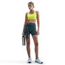 Swoosh Medium Sportovní podprsenka Dámy - limetková, bílá