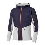 Oblečenie Mizuno Active Warmalite Hybrid Full Zip Hooded Longsleeve