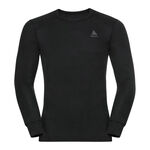 Odlo Oblečenie Odlo Active Warm Eco BI Top Crew Neck S Dlouhým Rukávem Muži-Černá