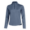 Therma-FIT One Half-Zip Bežeck&eacute; tričko D&aacute;my - modr&aacute;, b&iacute;l&aacute;