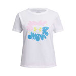 Tenisové Oblečení Under Armour Ua Bubble Wordmark Ss-Wht
