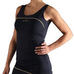 Endless Oblečenie Endless Curve Sportovn&iacute; T&iacute;lko D&aacute;my-Čern&aacute;