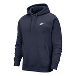 Nike Oblečenie Nike Sportswear Club Hoody Muži-Tmavě Modrá,Bílá