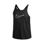 Nike Oblečenie Nike Dri-Fit One Sportovní Tílko Dívky-Černá