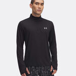 Under Armour Oblečenie Under Armour Launch Quarter-Zip S Dlouhým Rukávem Muži-Černá