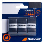 Babolat Vrchní omotávky Babolat VS Grip Original 3ks V Baleni - Modrá